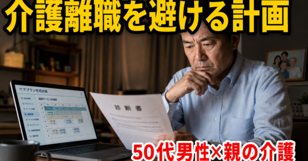 50代男性の『介護離職を避ける』AI計画書【親の介護×キャリア2026】