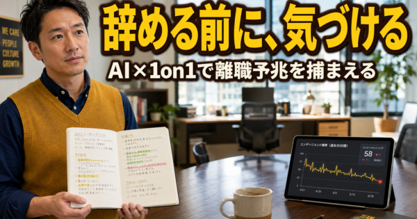 中小企業マネージャーの『部下離職予兆早期発見』AIエージェント完全ガイド【人材定着2026】