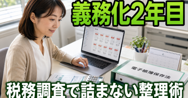 【電帳法 完全義務化2年目】税務調査で詰まないための ChatGPT 電子帳簿整理術【中小製造業・事務職向け2026年版】