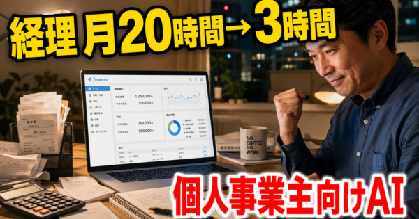 個人事業主・フリーランスの『経理・確定申告』AIエージェントの作り方【freee連携2026】