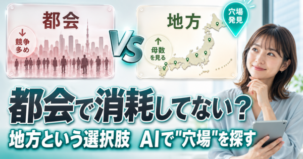 「そこそこ美人」ほど地方で幸せになれる？AIで地方の男女比・婚活データを調べる方法【2026年】