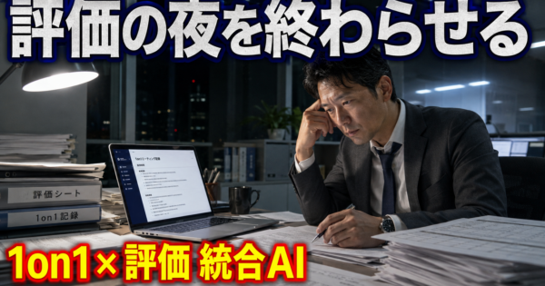 【40代管理職の夜を返す】部下評価×1on1面談 統合AIエージェント設計図【プロンプト完全公開2026】