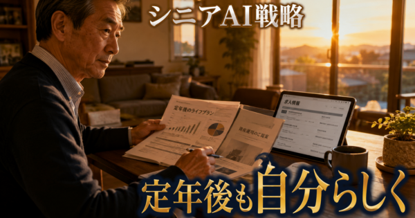 60代の再就職、AIでどう変わる？再雇用と業務委託の選び方【2026】