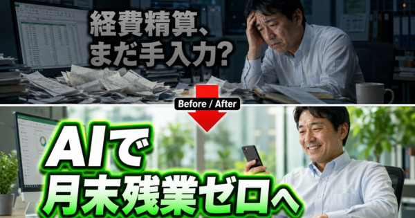 ChatGPTで経費精算・立替精算を速く片づける方法【経理・事務職向けコピペプロンプト5選2026】