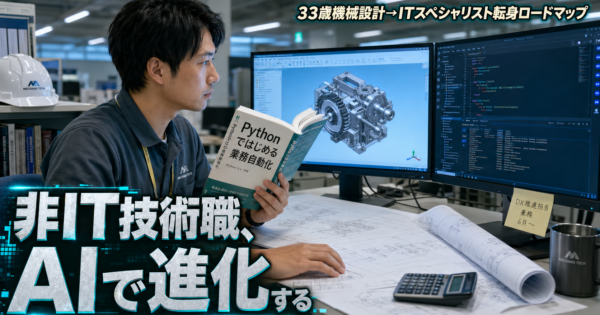 中堅技術職『非IT→ITスペシャリスト転身×リスキリング』AIエージェント完全ガイド【DX人材2026】