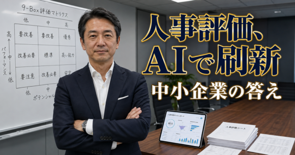 中小企業の『人事評価制度刷新』AIエージェントの作り方【経営者・人事2026】