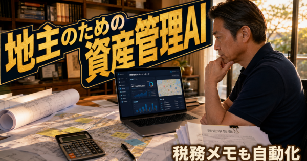 不動産投資家・地主の『資産管理＋税務面談メモ』AIエージェント【資産家2026】