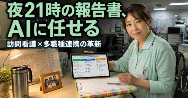 訪問看護ステーションの『多職種連携×報告書』AIエージェント完全ガイド【地域包括ケア2026】