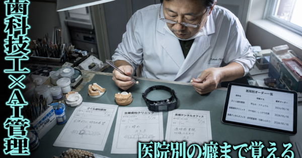 歯科技工のAI注文管理｜個人技工所が医院別の癖・納期・売掛金を一元化する導入ガイド【2026】