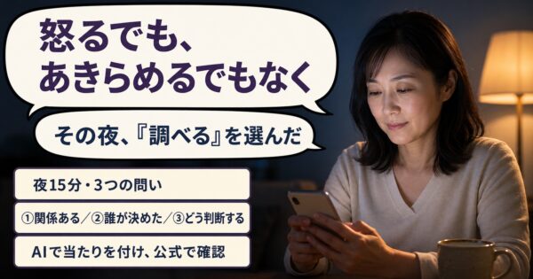 「自分がもらえる給付金・補助金」をAIで調べる方法【2026年版】